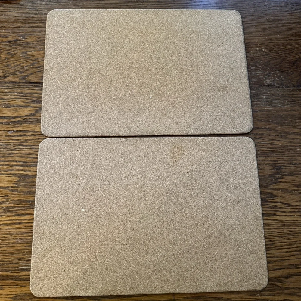 Vintage Roses‎ Placemats Set of 4 Cork Backing Hard Butterfly Floral Victorian